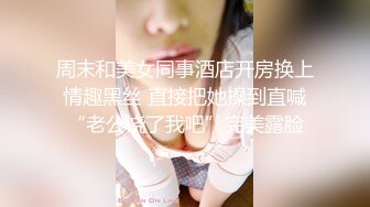 周末和美女同事酒店开房换上情趣黑丝 直接把她操到直喊“老公饶了我吧”完美露脸