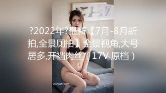 ?2022年?最新【7月-8月新拍,全景厕拍】全景视角,大号居多,开裆肉丝（17V 原档）