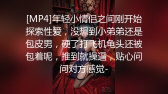 [MP4]年轻小情侣之间刚开始探索性爱，没想到小弟弟还是包皮男，硬了打飞机龟头还被包着呢，推到就操逼，贴心问问对方感觉-