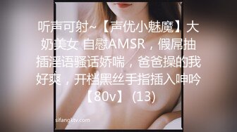 听声可射~【声优小魅魔】大奶美女 自慰AMSR，假屌抽插淫语骚话娇喘，爸爸操的我好爽，开档黑丝手指插入呻吟【80v】 (13)