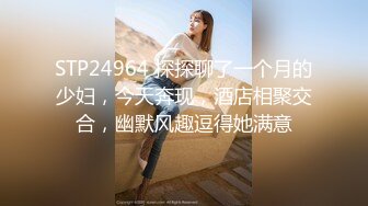 STP24964 探探聊了一个月的少妇，今天奔现，酒店相聚交合，幽默风趣逗得她满意