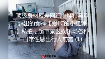 顶级身材反差网红！推特喜欢露出的女神【爱LC的小狐狸】私拍，超市景区娱乐场各种日常性感出行人前露 (1)