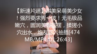 【新速片遞】甜美呆萌美少女！强烈要求秀一波！无毛极品嫩穴，圆润美臀摇摆，揉搓小穴出水，炮友正入抽插[474MB/MP4/01:26:43]